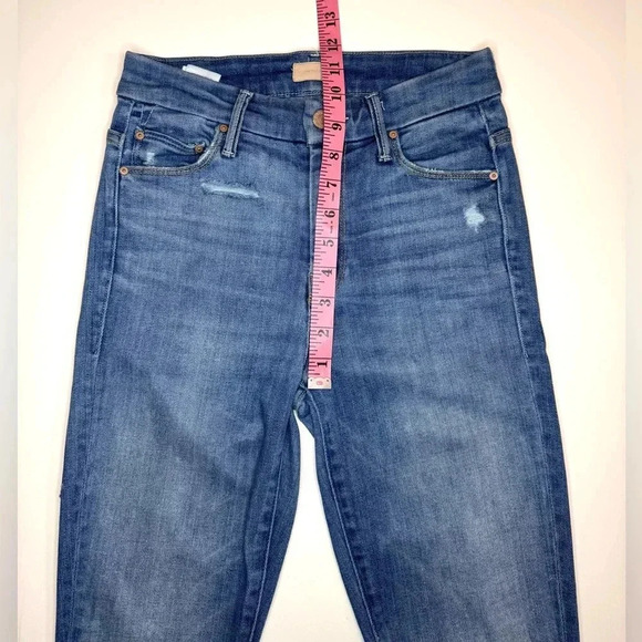 Mother High Waisted Looker Ankle Jeans Size- 24 - Picture 6 of 14